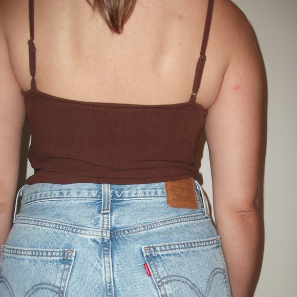 Brown Linien Camisole - Picture 2 of 3